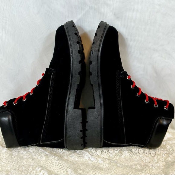 Women’s Epicstep Black Suede Lace Up Boots / size 10 - Picture 9 of 10